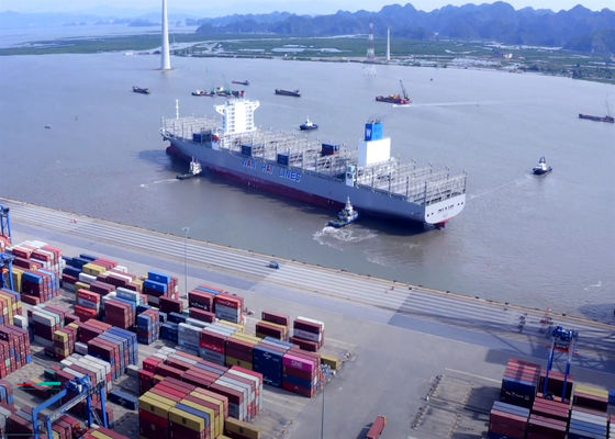 수출 수입 세계 해상 화물 운송 광저우에서 전 세계로 운송